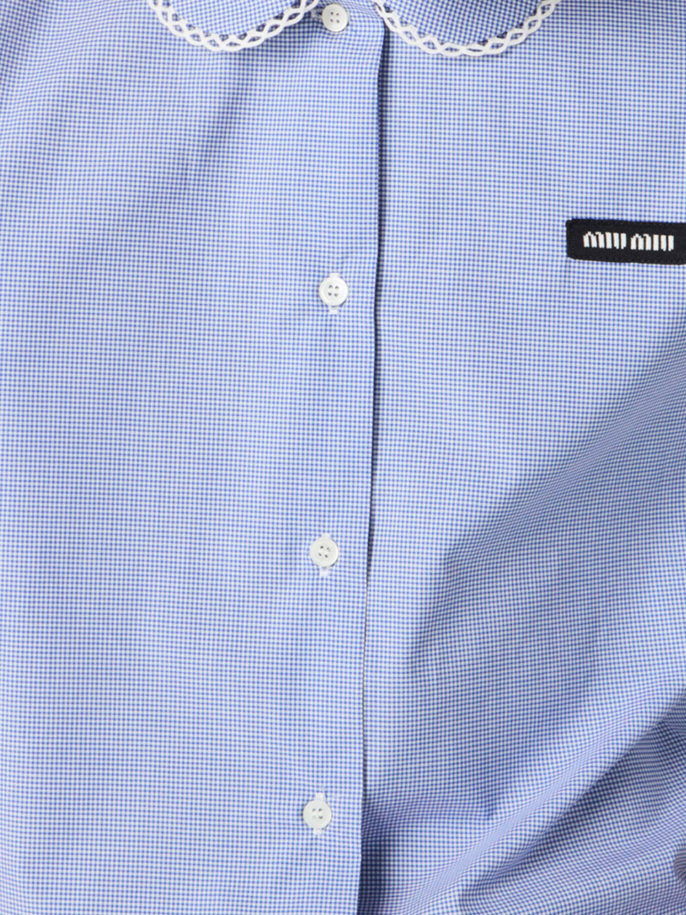 Gingham shirt | Miu Miu | OTTODISANPIETRO
