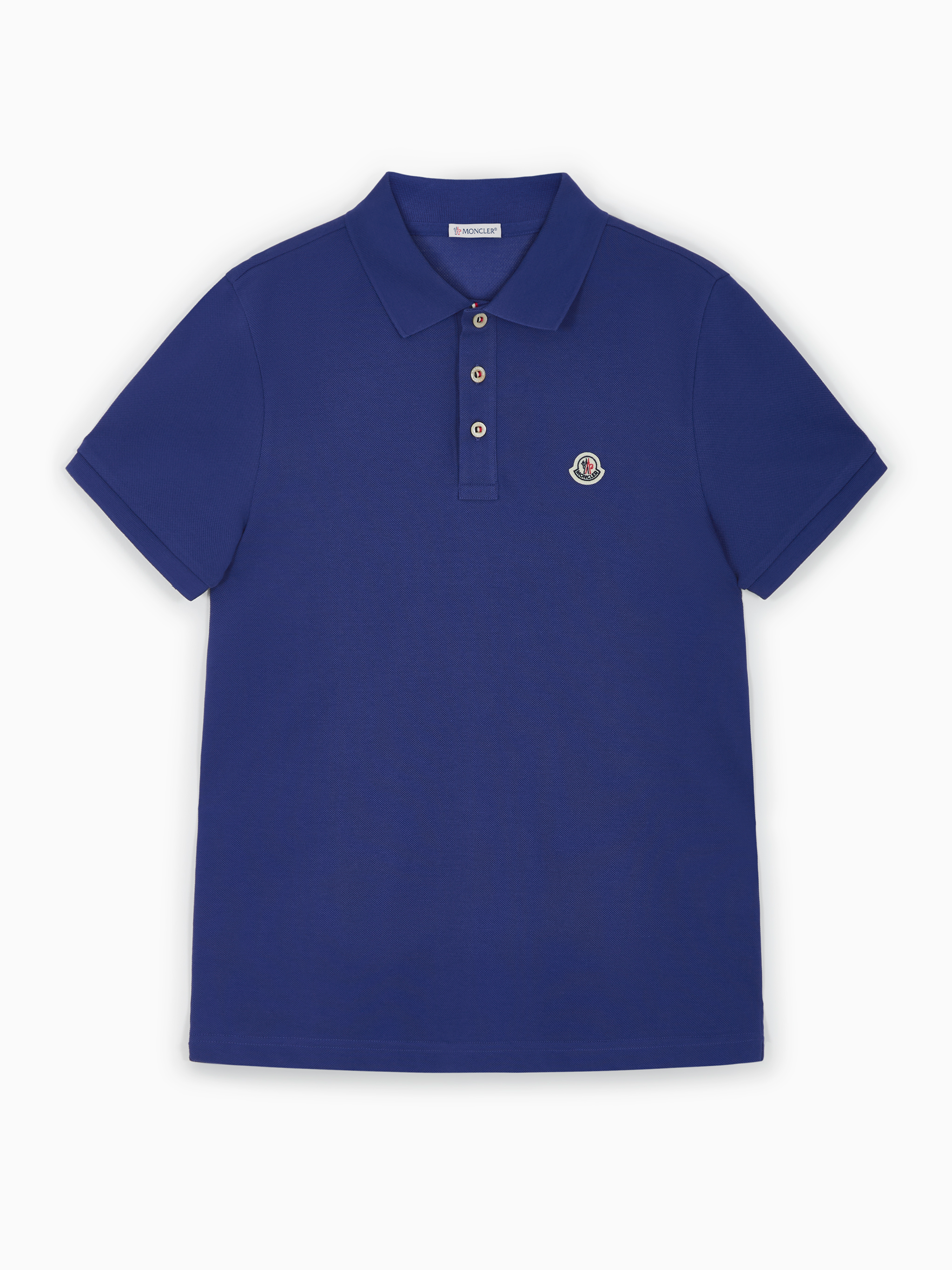 Logo-patch polo shirt | Moncler | OTTODISANPIETRO Logo-patch polo shirt | Moncler | OTTODISANPIETRO