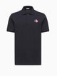 Logo-patch polo shirt