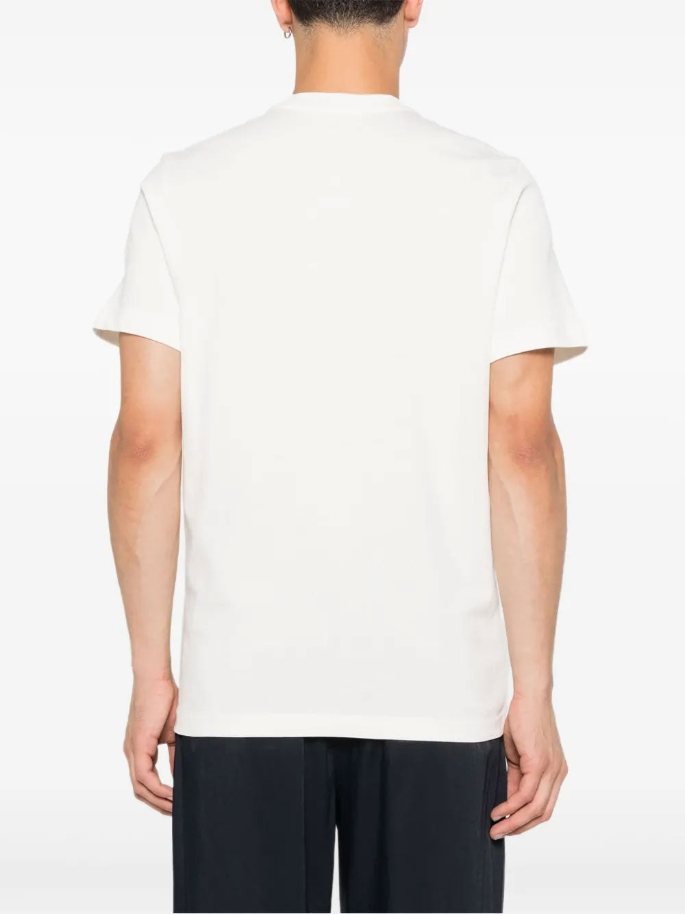 Embroidered Tricolour logo t-shirt | Moncler | OTTODISANPIETRO