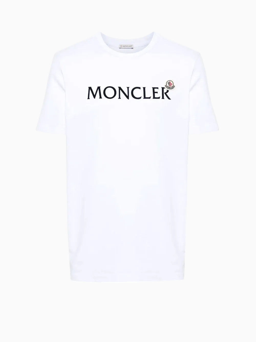 Flocked-logo t-shirt