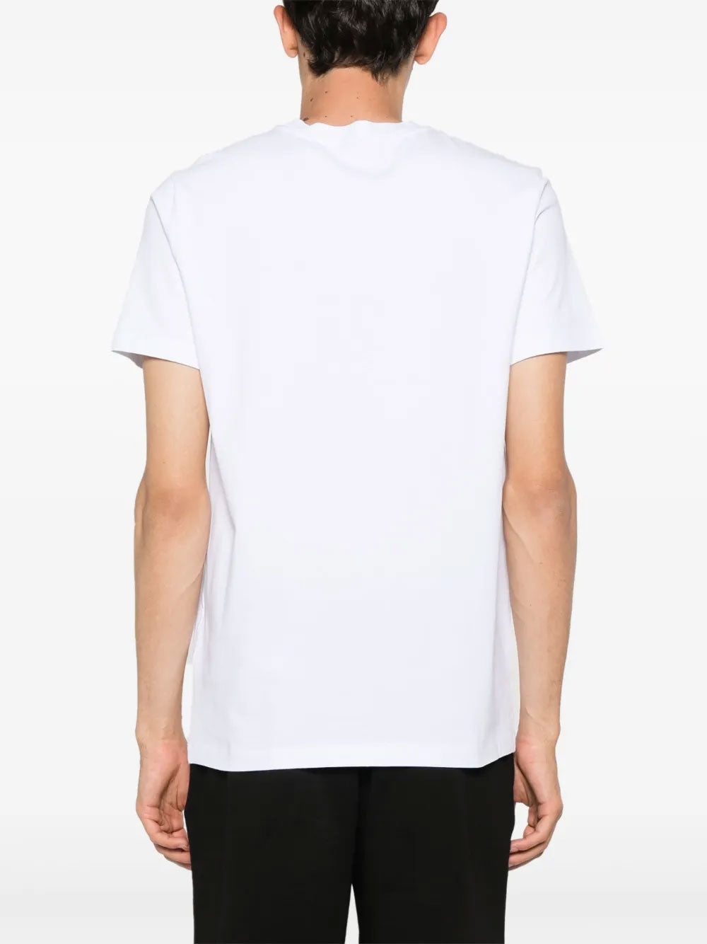 Flocked-logo t-shirt