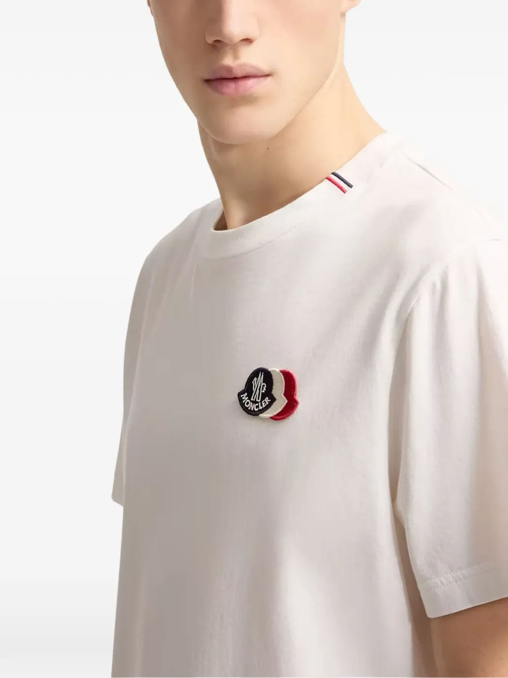 Logo-patch t-shirt | Moncler | OTTODISANPIETRO