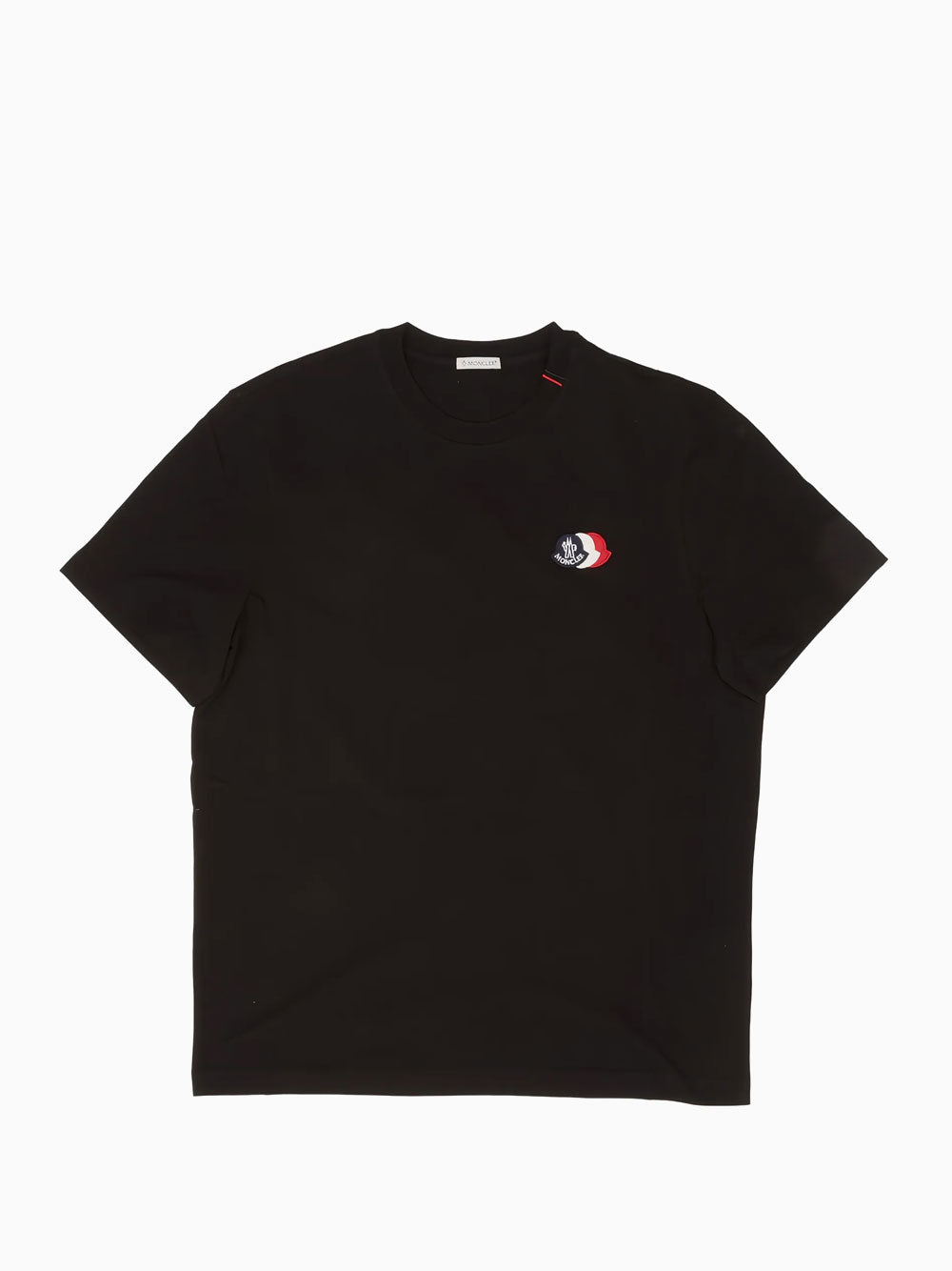 Embroidered Tricolour logo t-shirt | Moncler | OTTODISANPIETRO