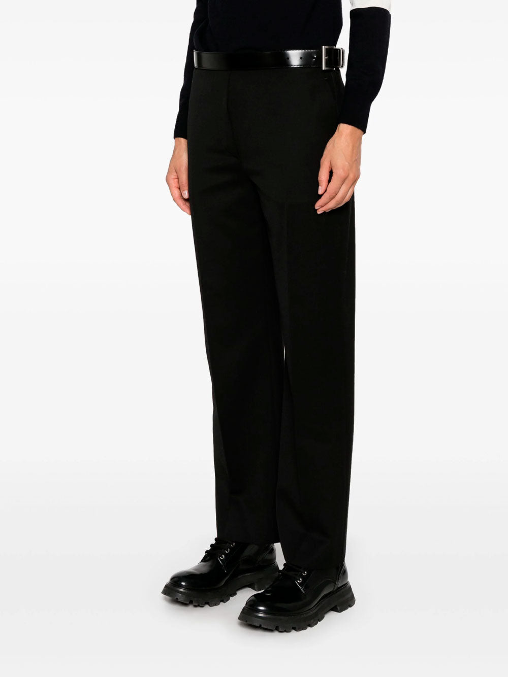 Gabardine trousers