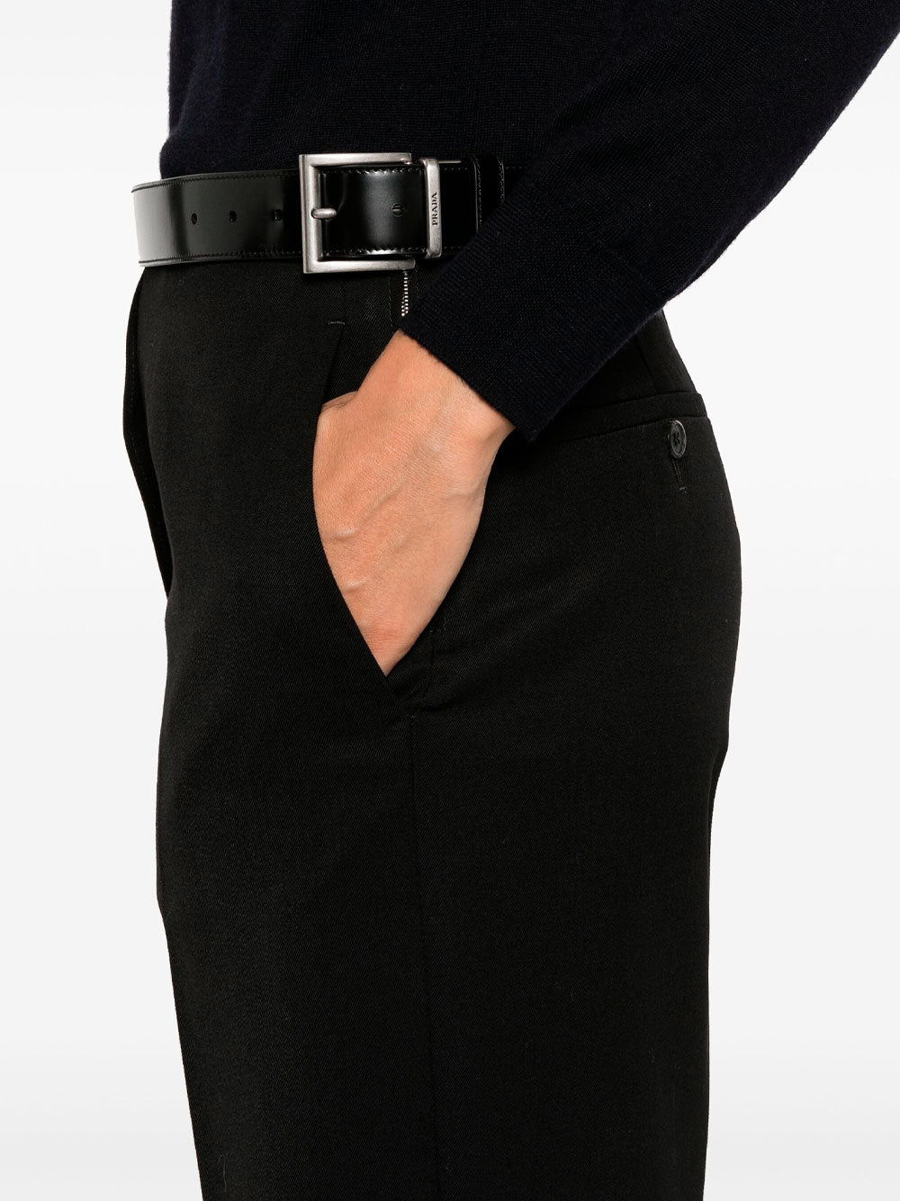 Gabardine trousers