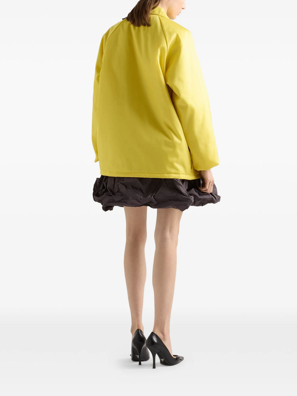 Overshirt puffer jacket