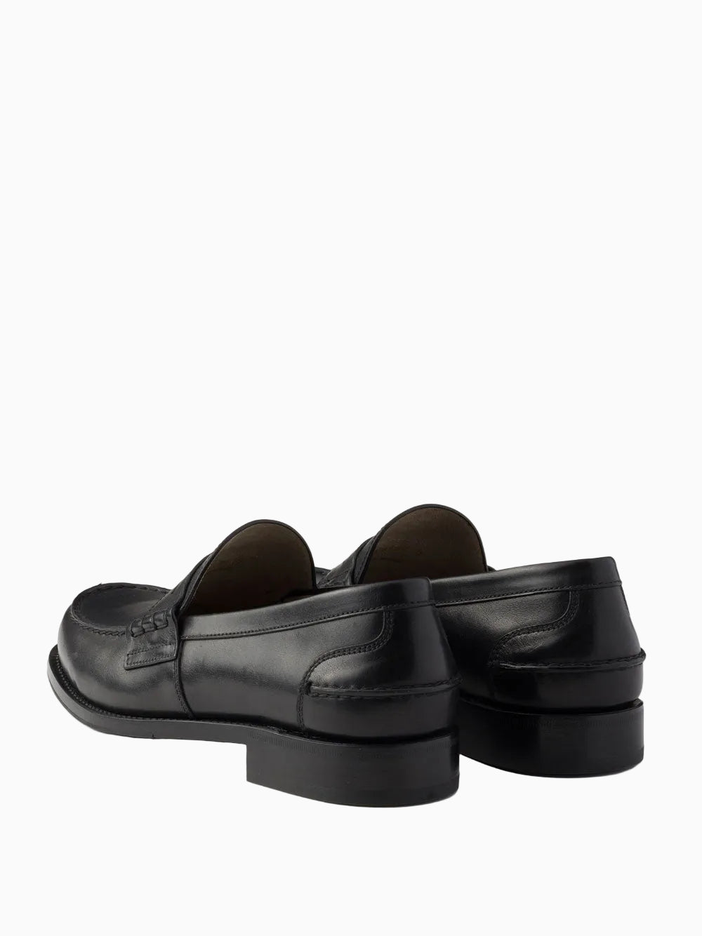 Leather loafers