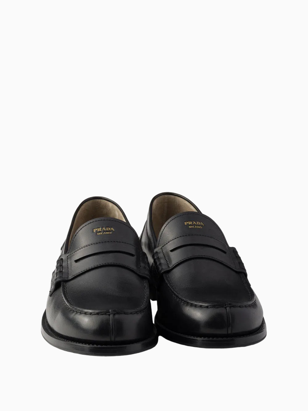 Leather loafers