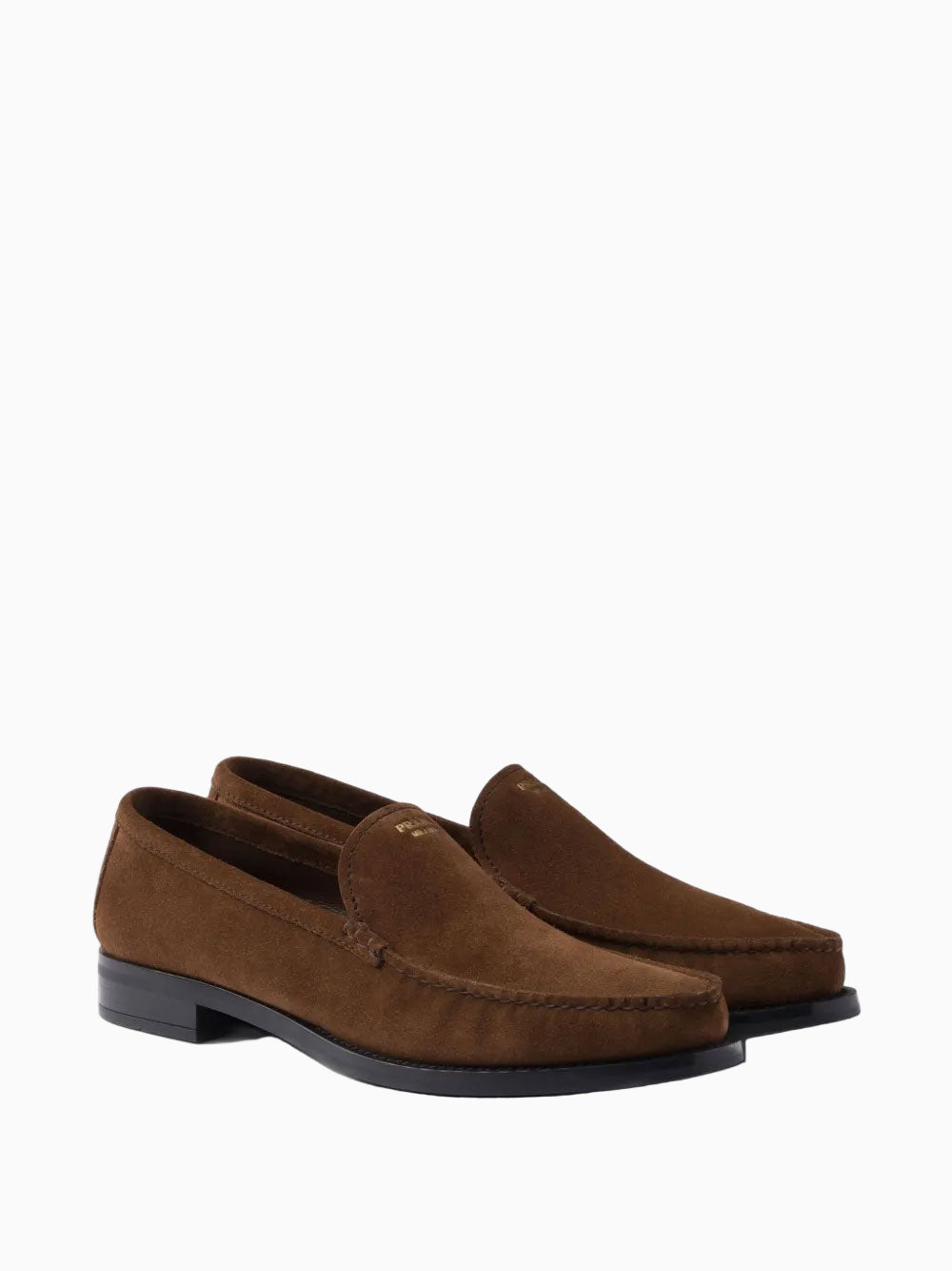 Suede loafers