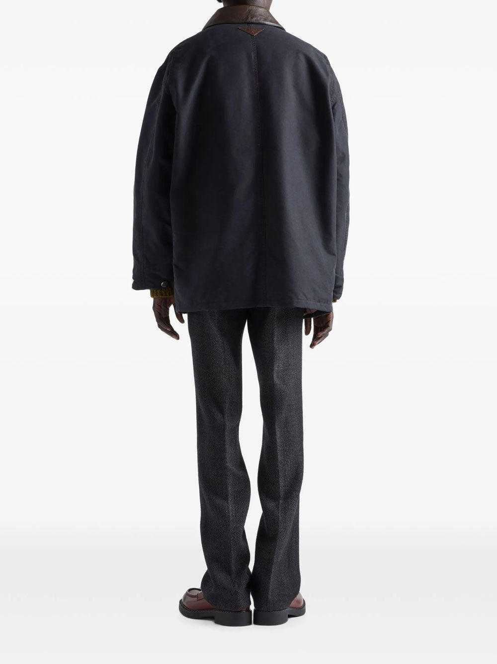 Technical cotton down jacket
