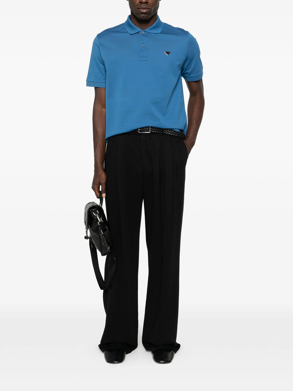 Logo polo shirt | Prada | OTTODISANPIETRO