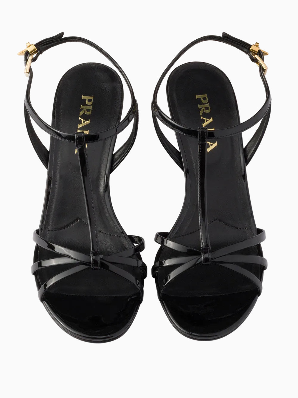 Patent leather sandals | Prada | OTTODISANPIETRO