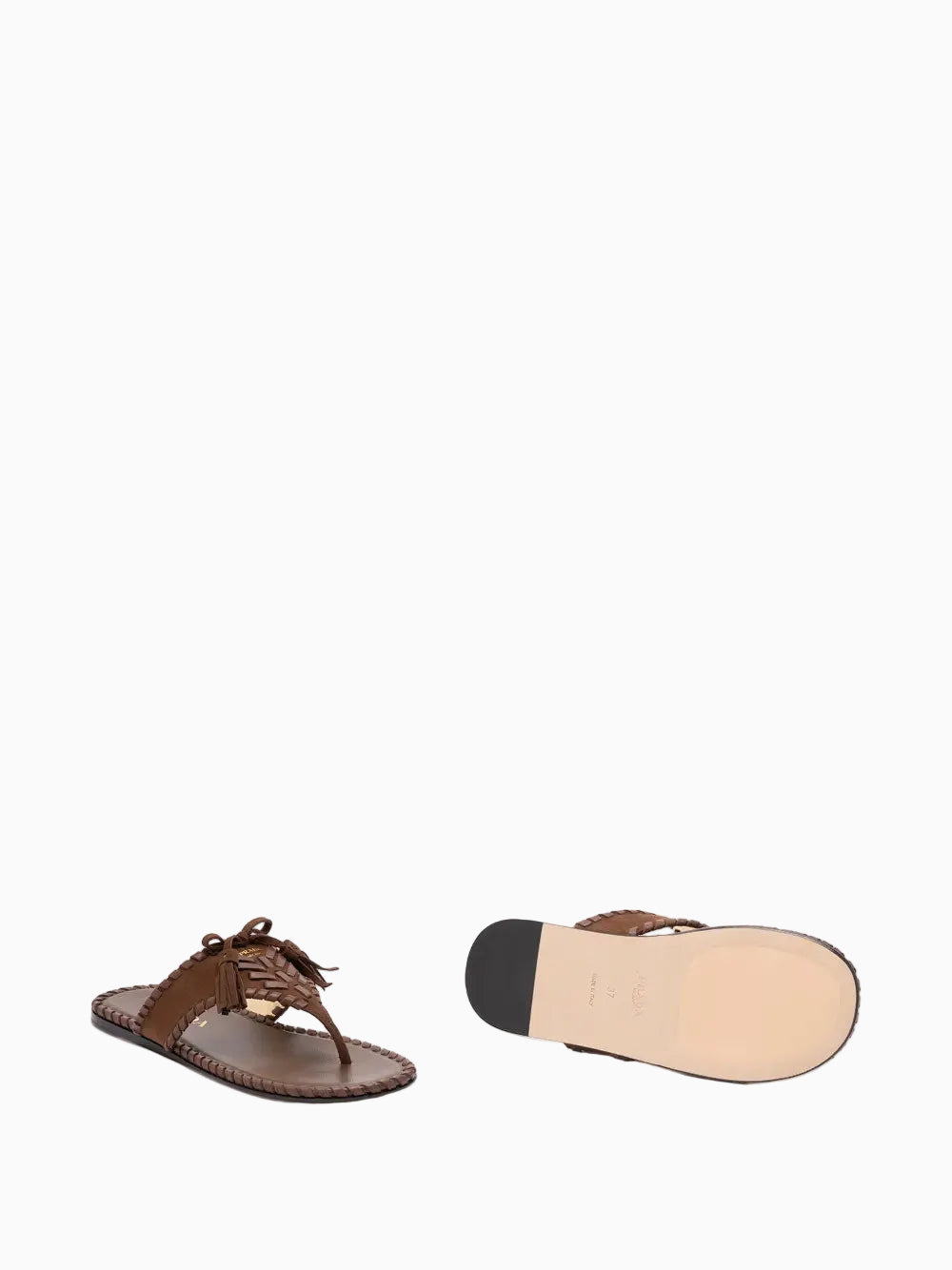 Tassel-detail sandals