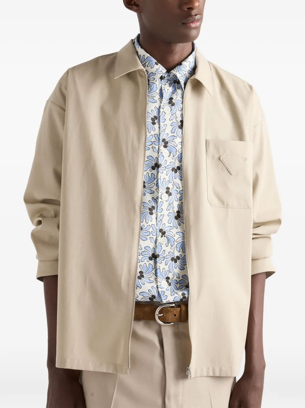 Zipper shirt | Prada | OTTODISANPIETRO