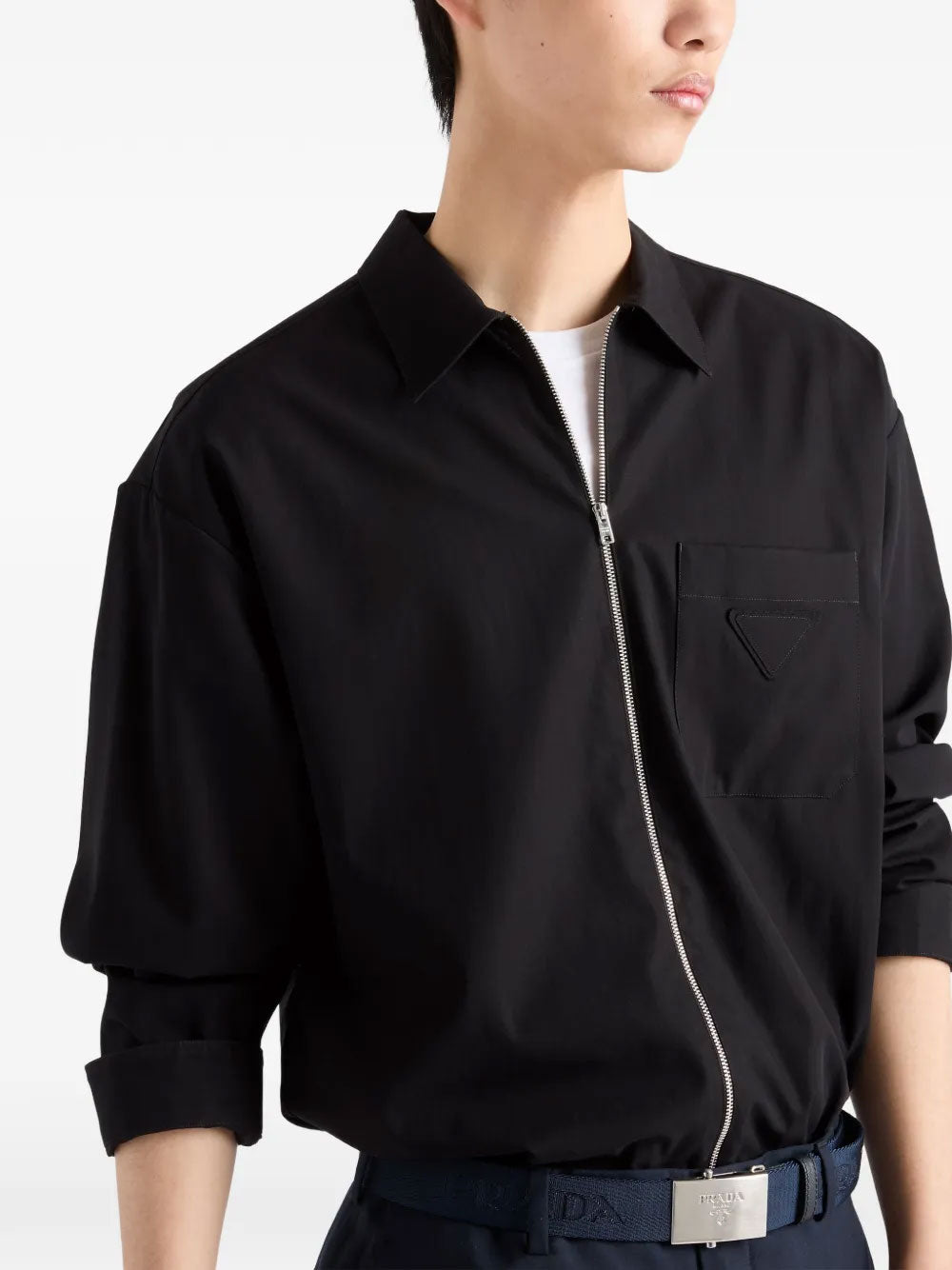 Zipper shirt | Prada | OTTODISANPIETRO