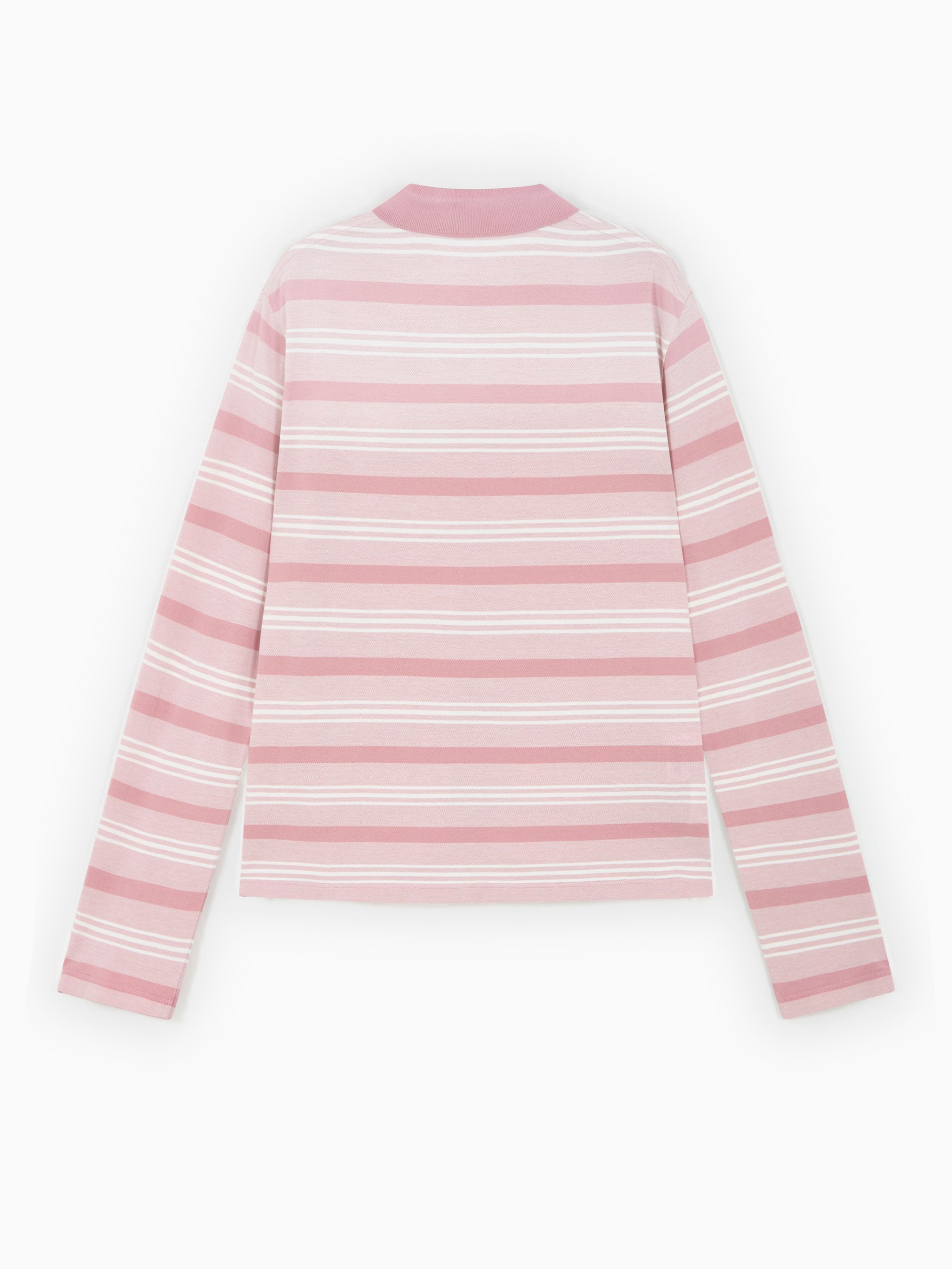 Striped polo shirt