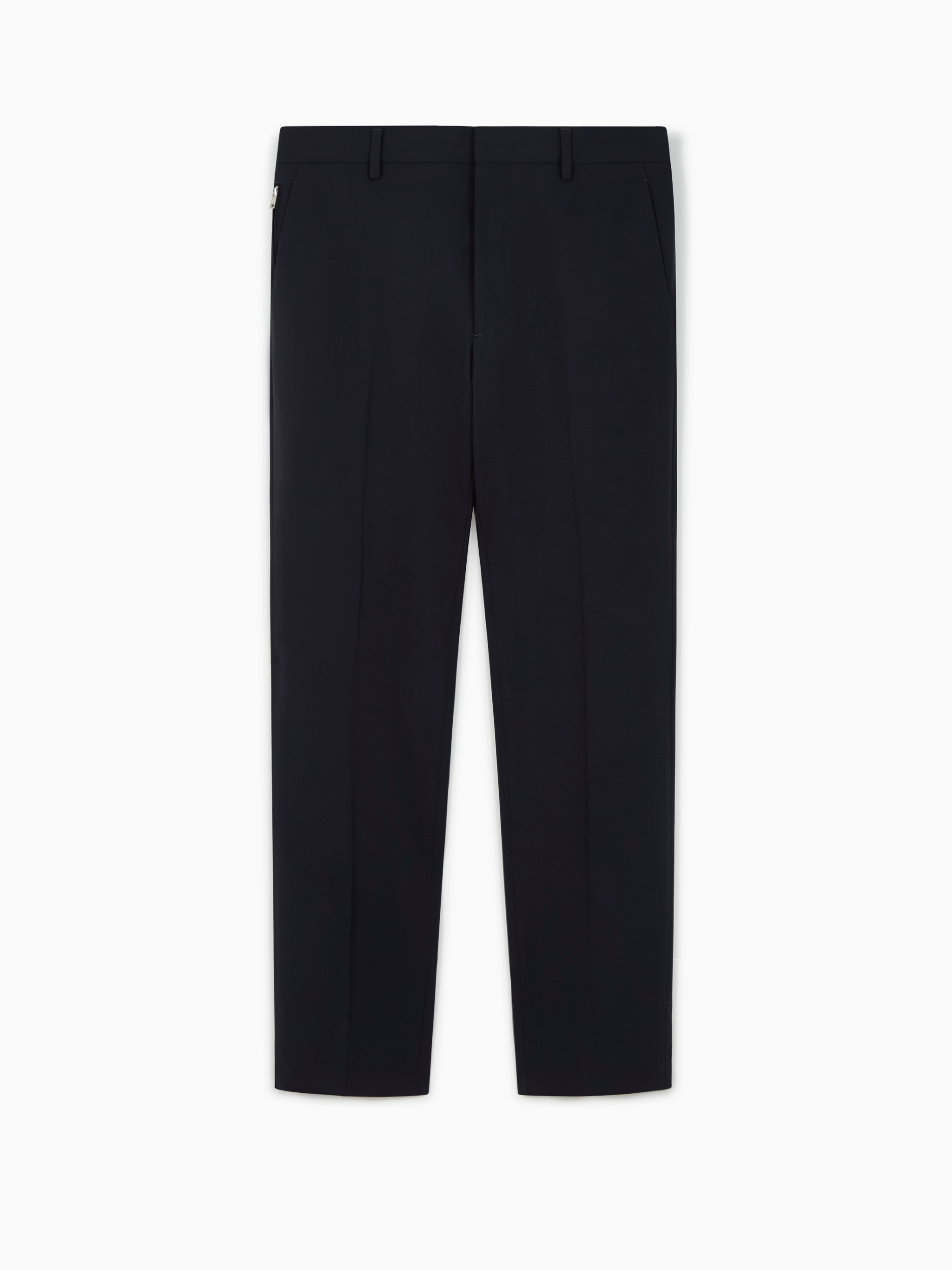 Stretch wool trousers