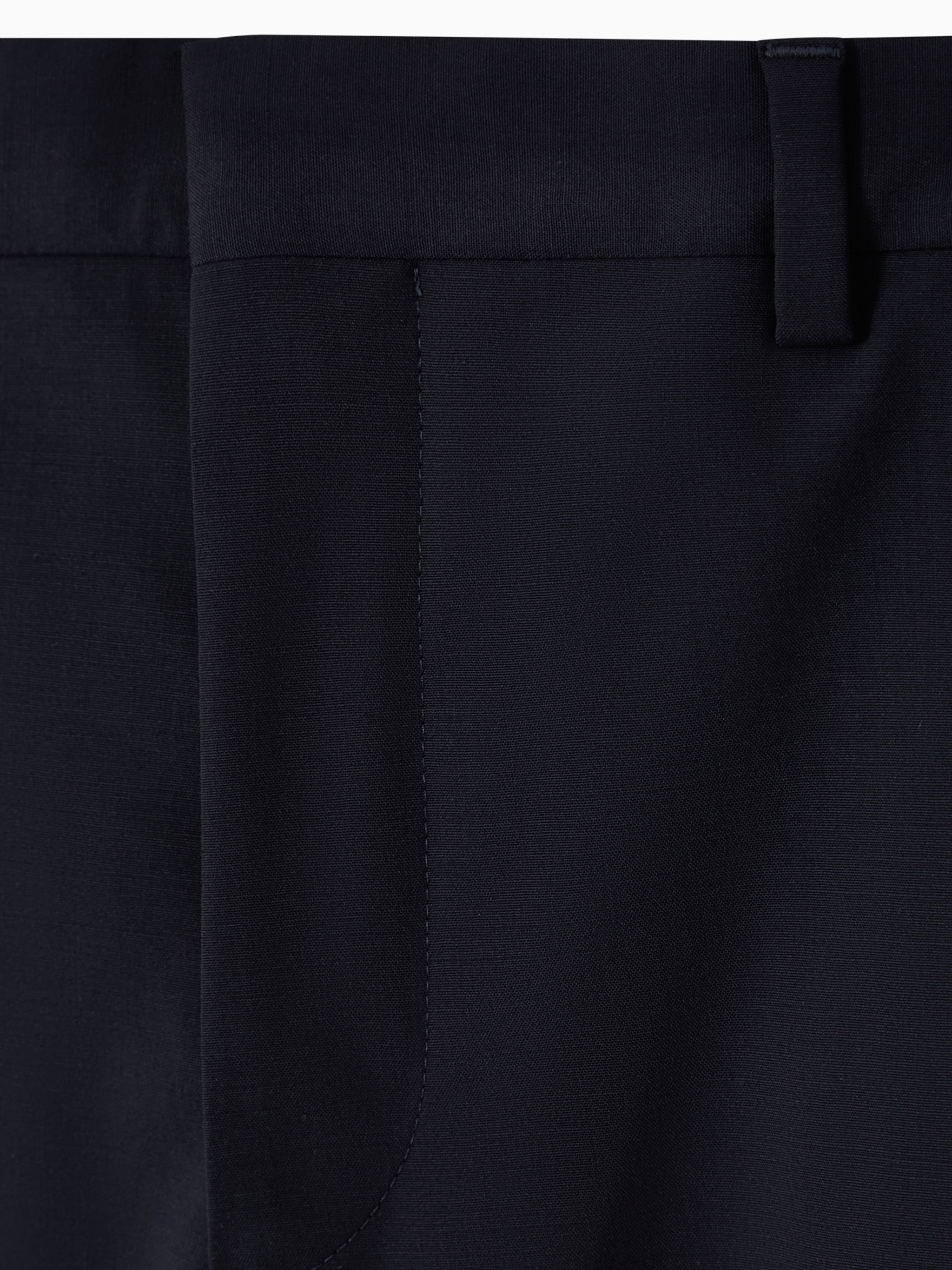 Stretch wool trousers