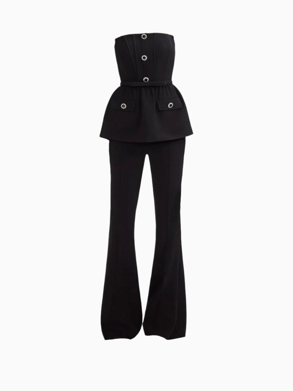 Peplum jumpsuit