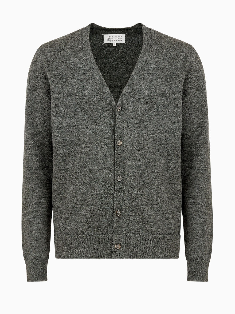 Elbow-patch cardigan