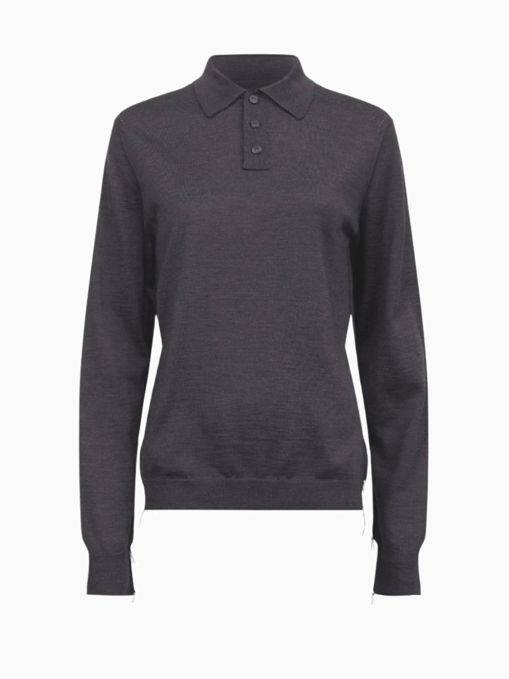 Long sleeve polo shirt