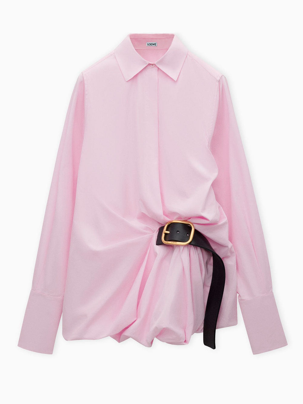 Belted shirt