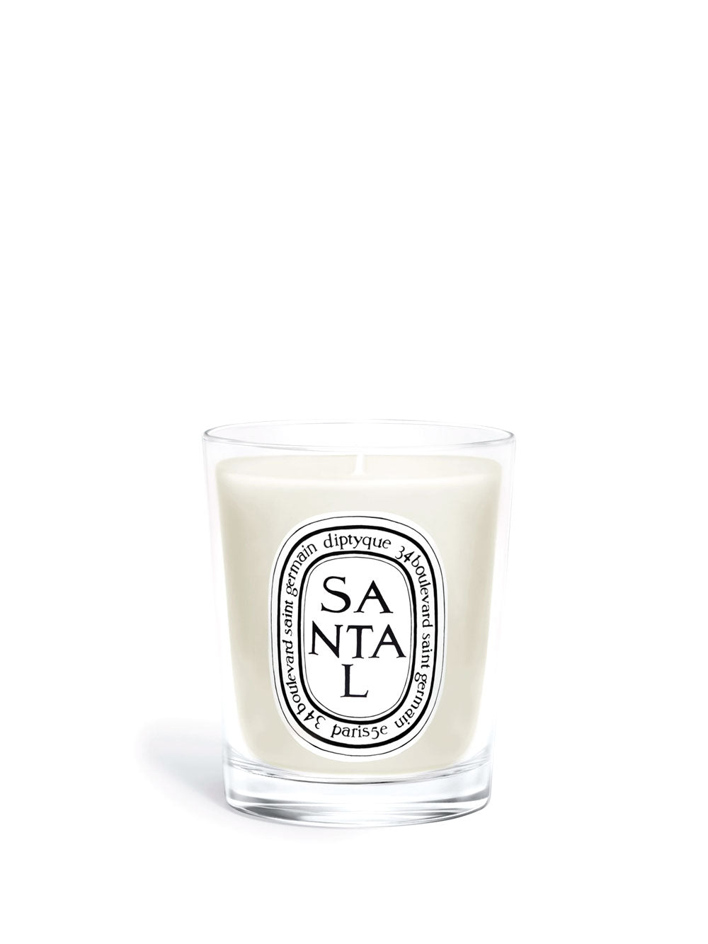 Vela pequeña Santal 70gr