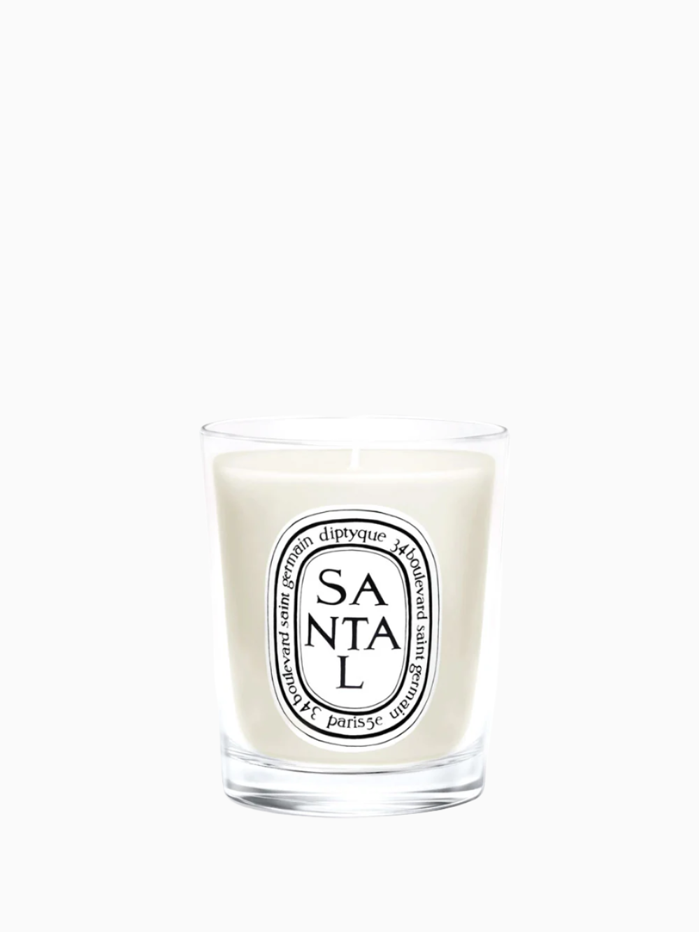 Vela pequeña Santal 70gr