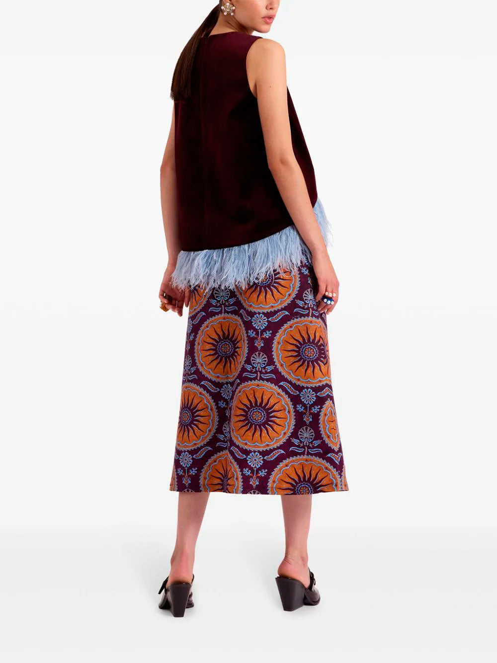 Printed skirt