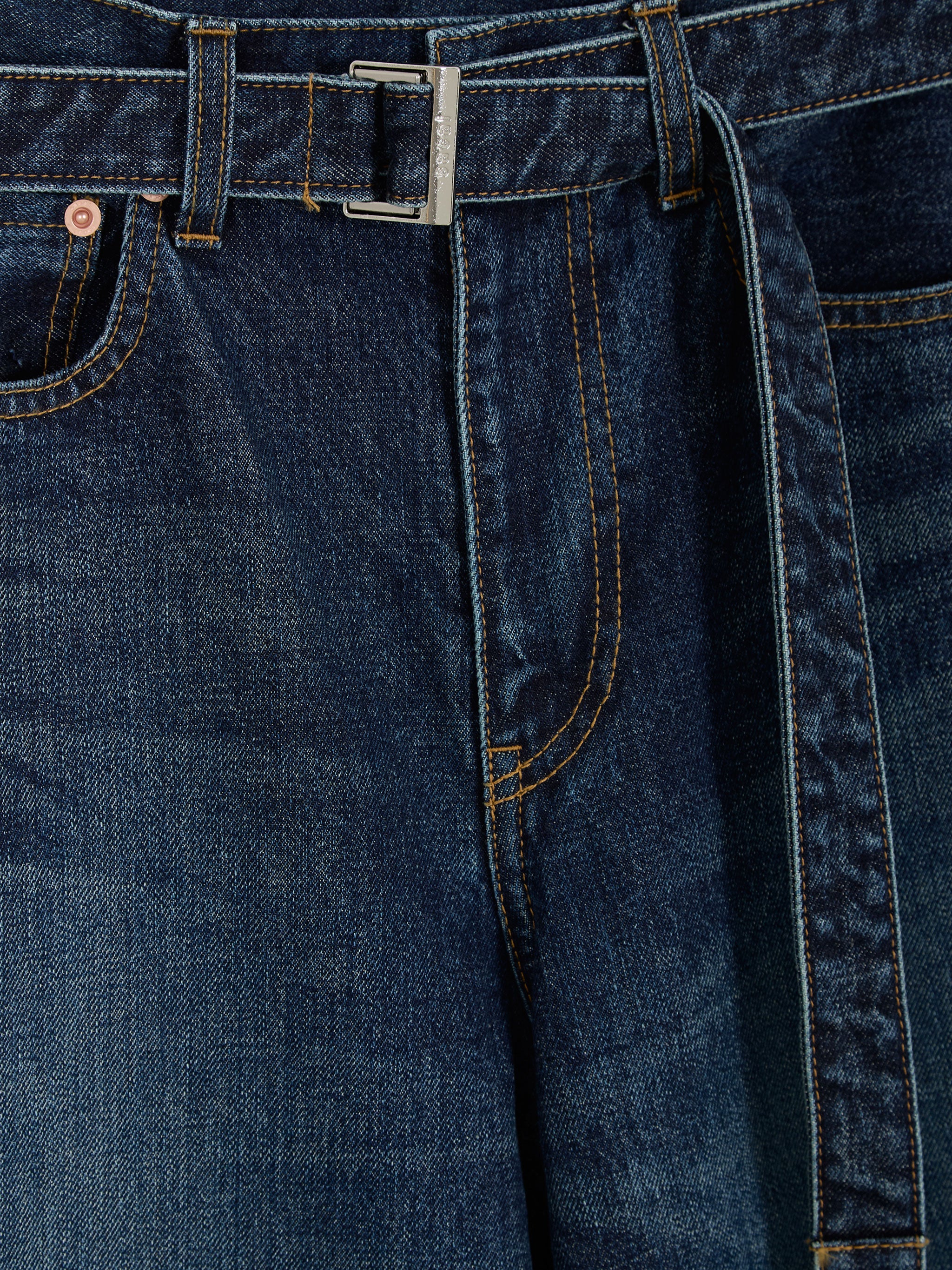 Belted jeans | Sacai | OTTODISANPIETRO