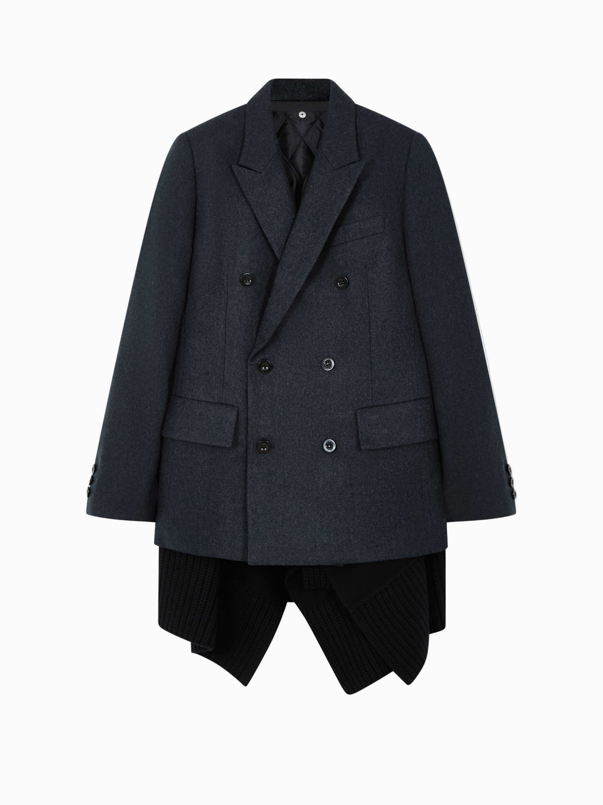 Melton wool jacket