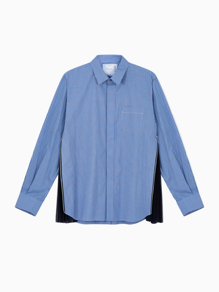Poplin pleated shirt | Sacai | OTTODISANPIETRO