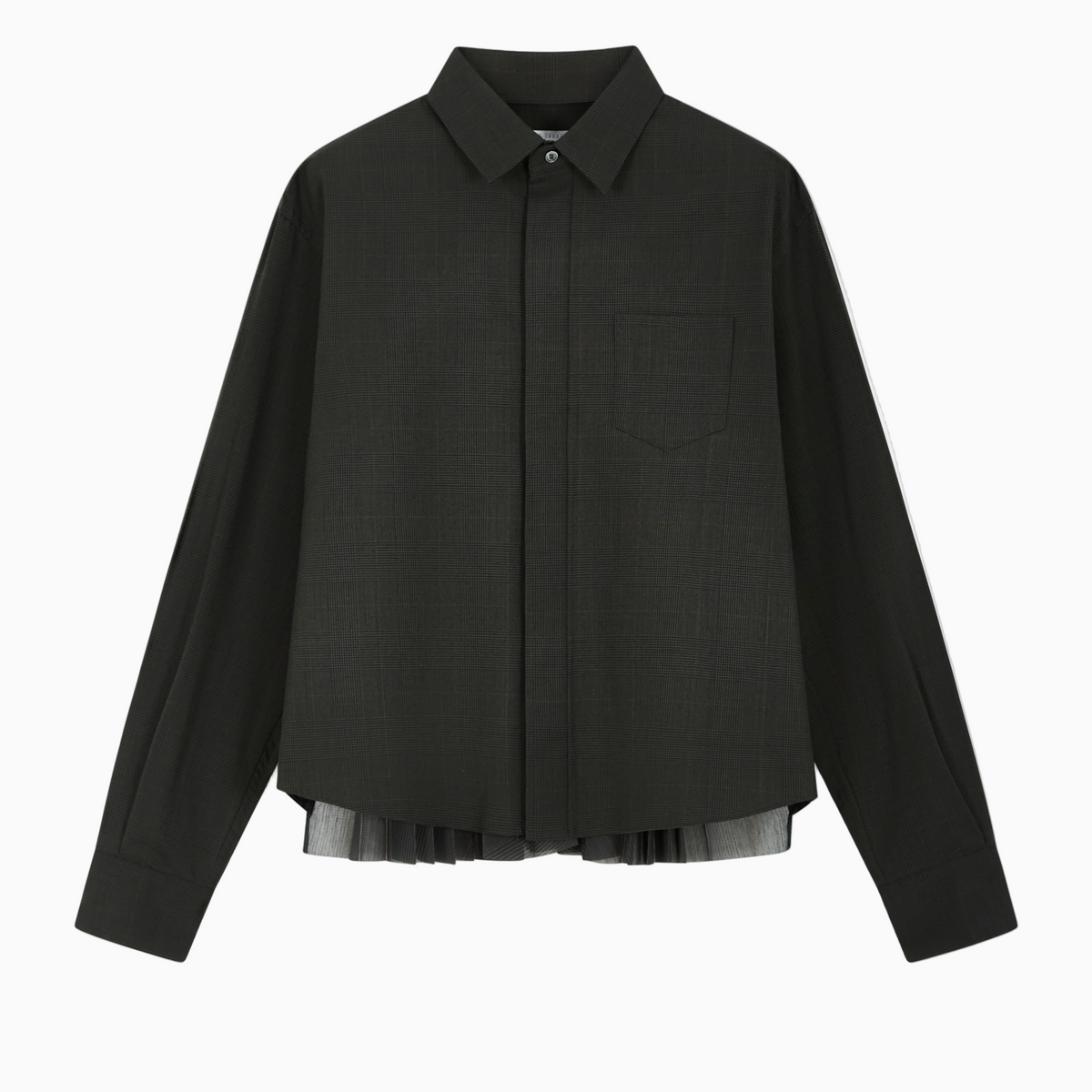 sacai 25aw corduroy shirt black khaki Corduroy Shirt | sacai