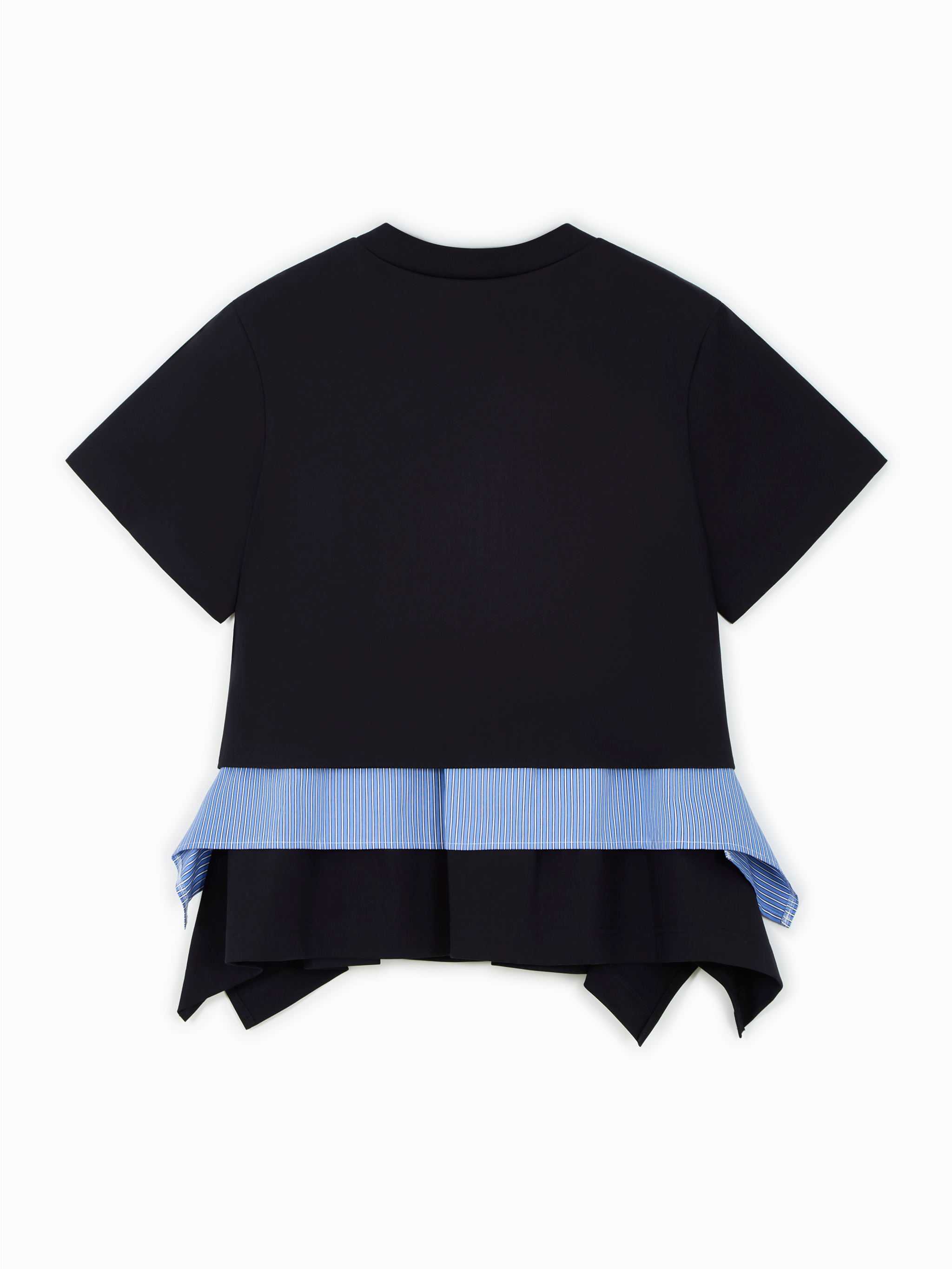 20ss SACAI レイヤード ジップディテール Tシャツ 2 【公式通販】