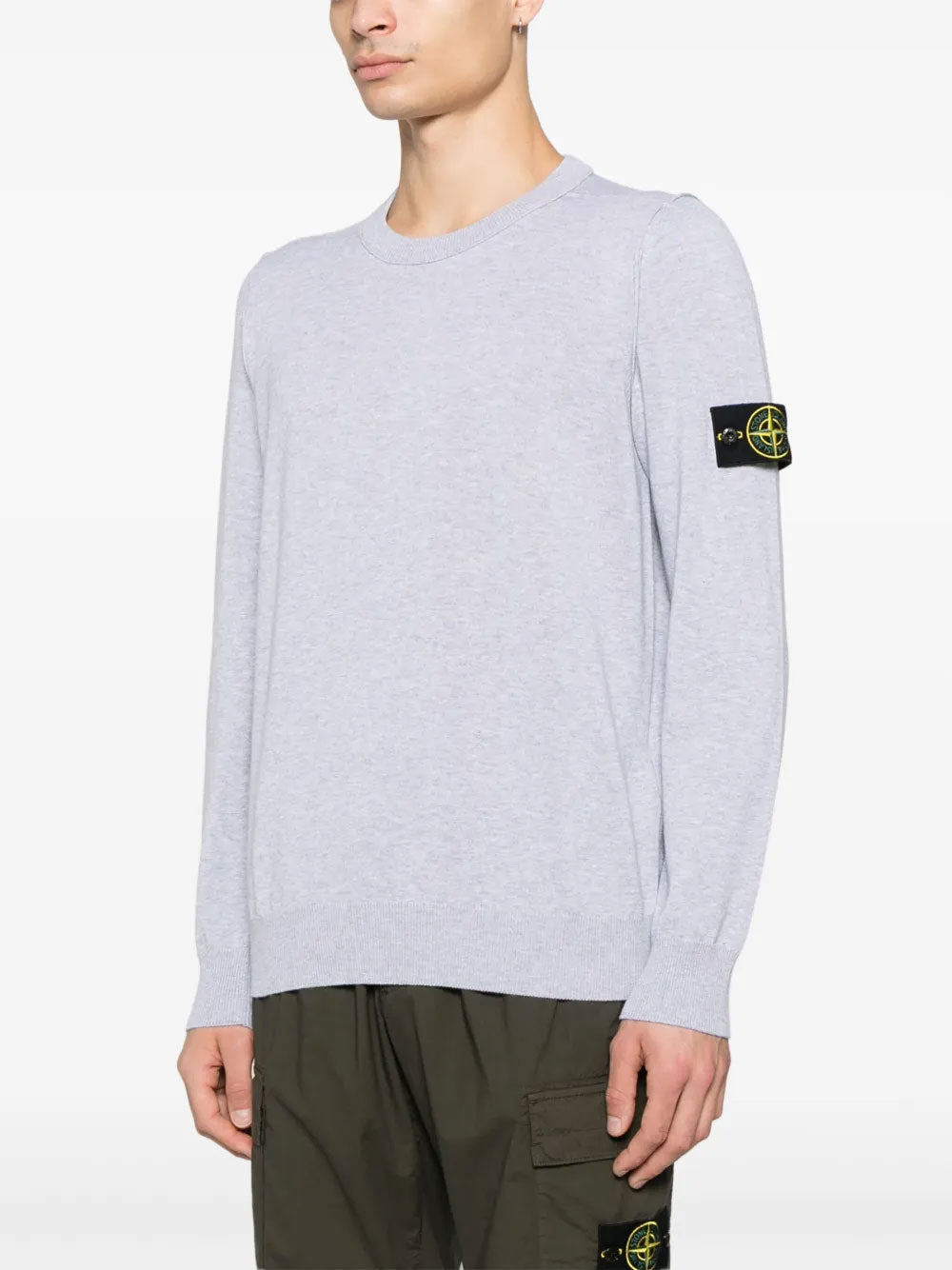 Compass-patch sweatshirt