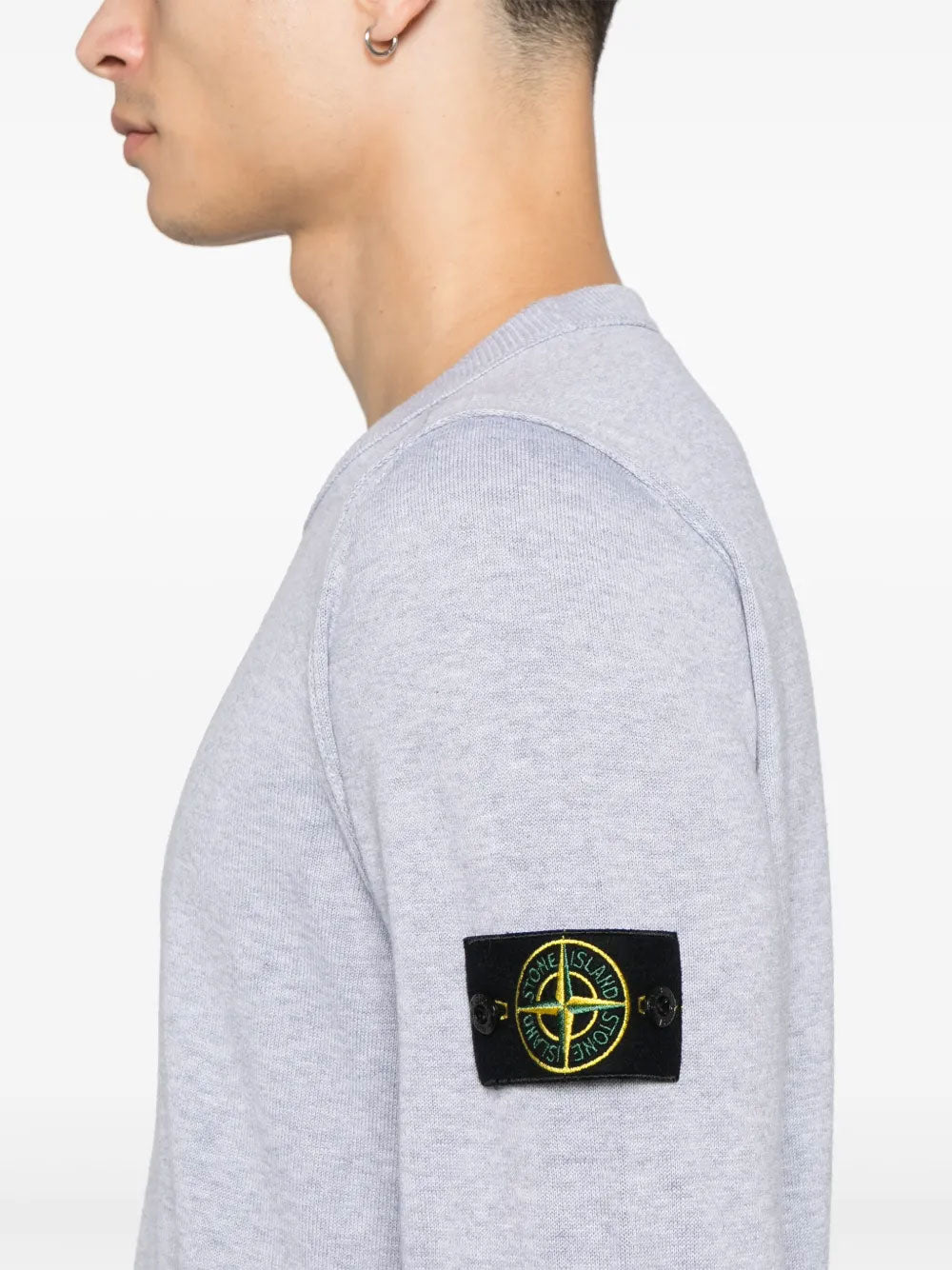 Compass-patch sweatshirt