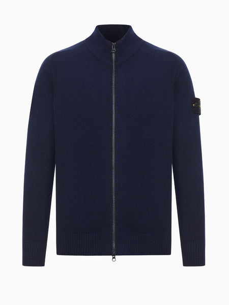 トップス STONE  ds knit blue フラッフィーフォックスミックスショートスリーブニットトップス