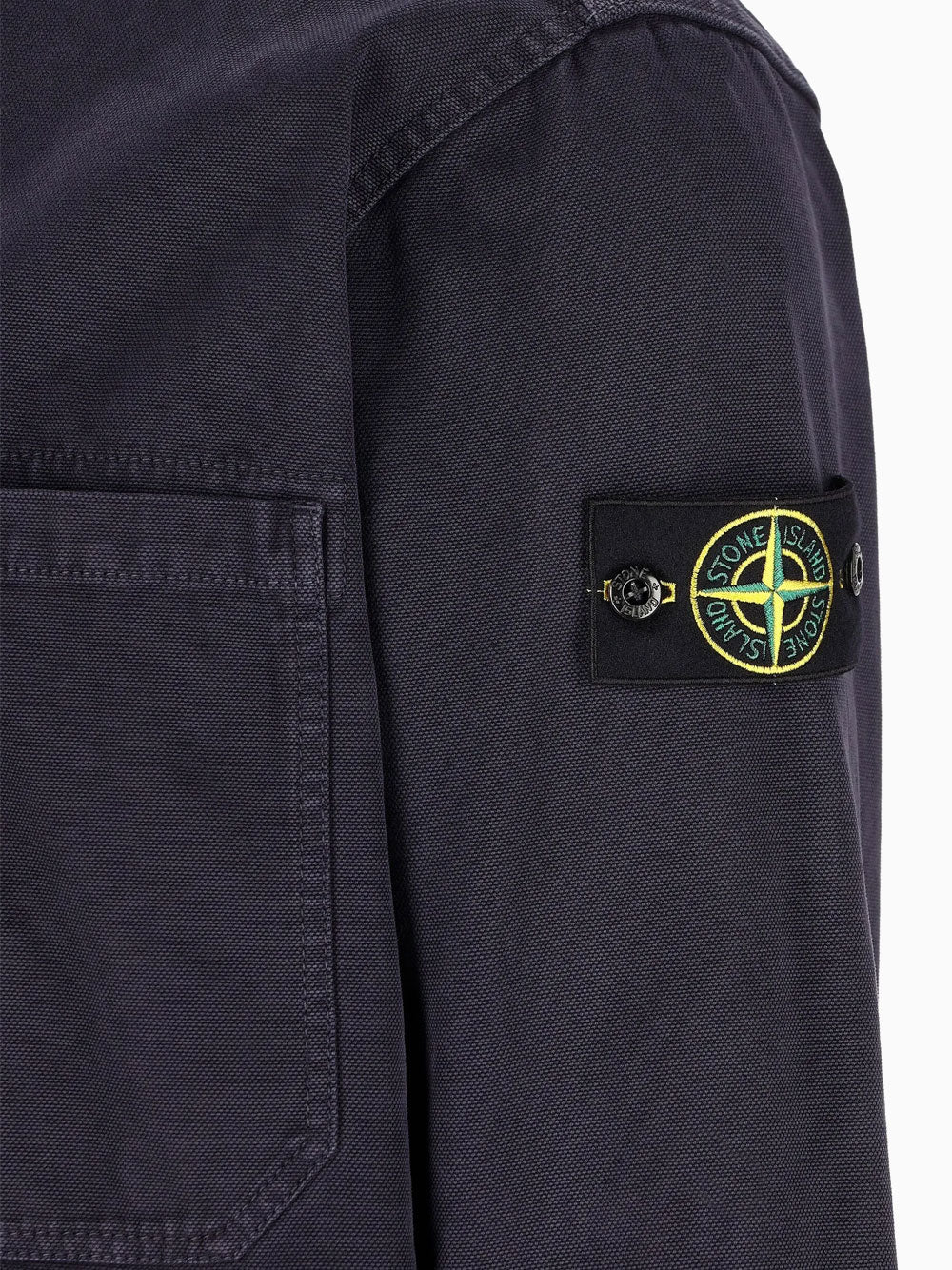 Chest-pocket overshirt