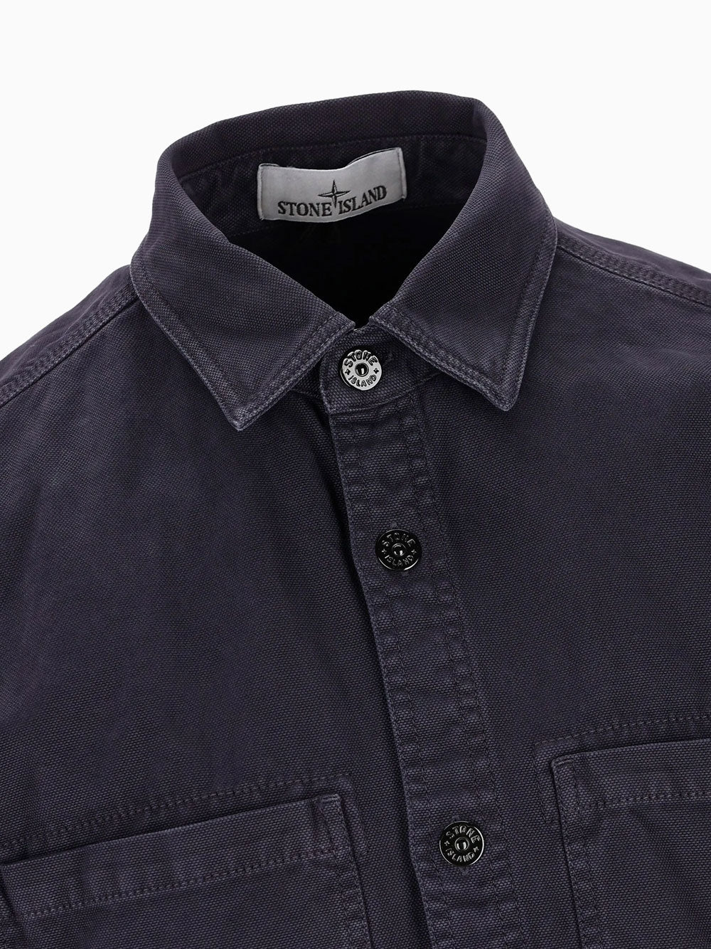 Chest-pocket overshirt