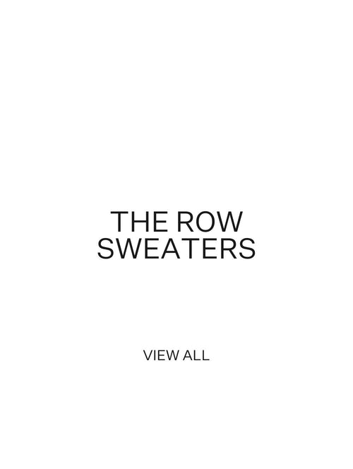 The Row sweaters