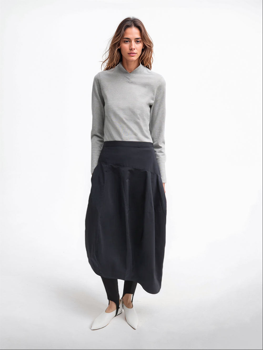 the toe BERCY BALLON SKIRT BLACK THE TOÉ Bercy Balloon Skirt