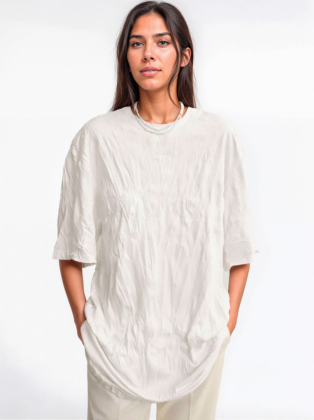 Relaxed tee dress