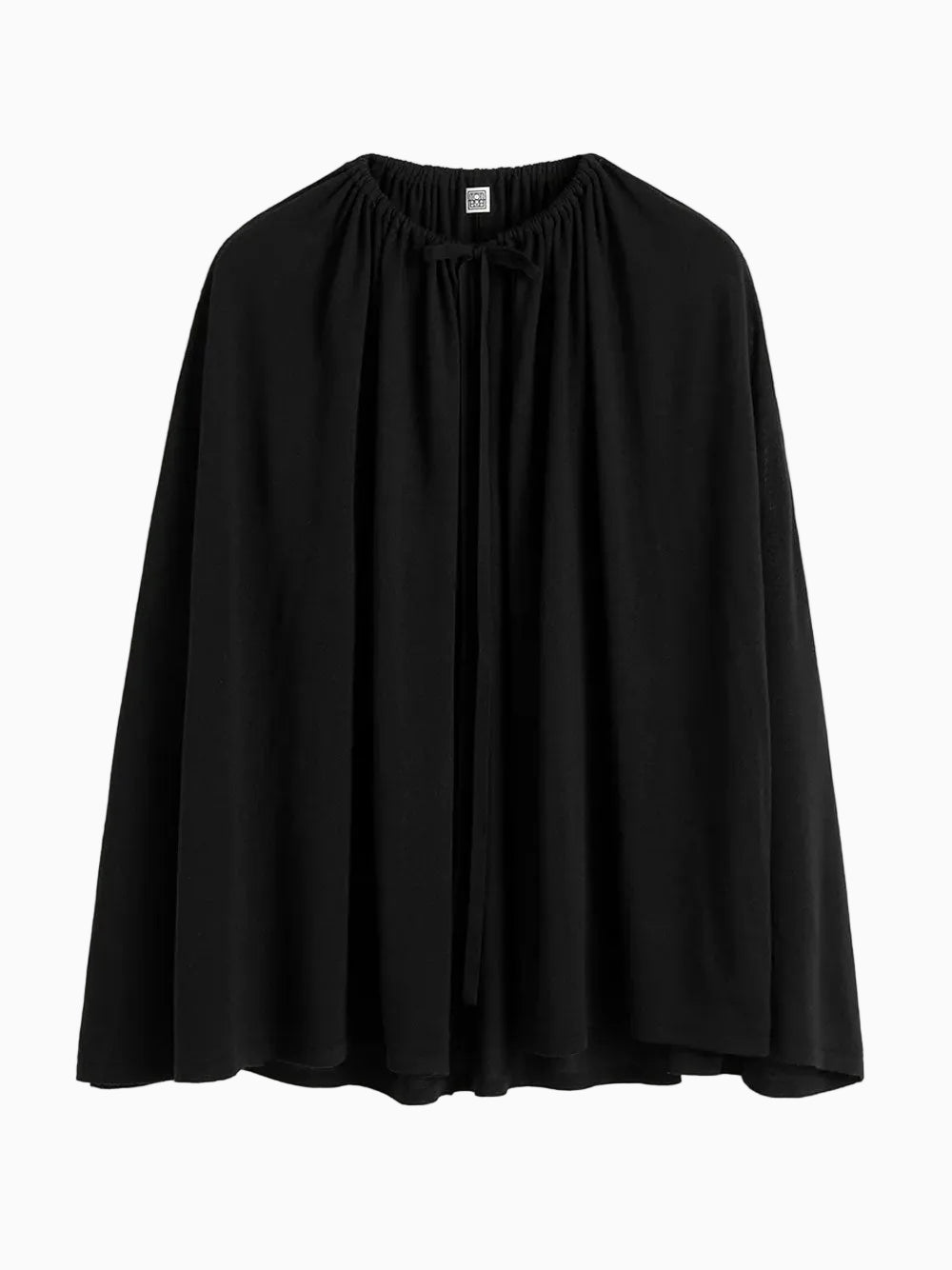 Drawstring cape