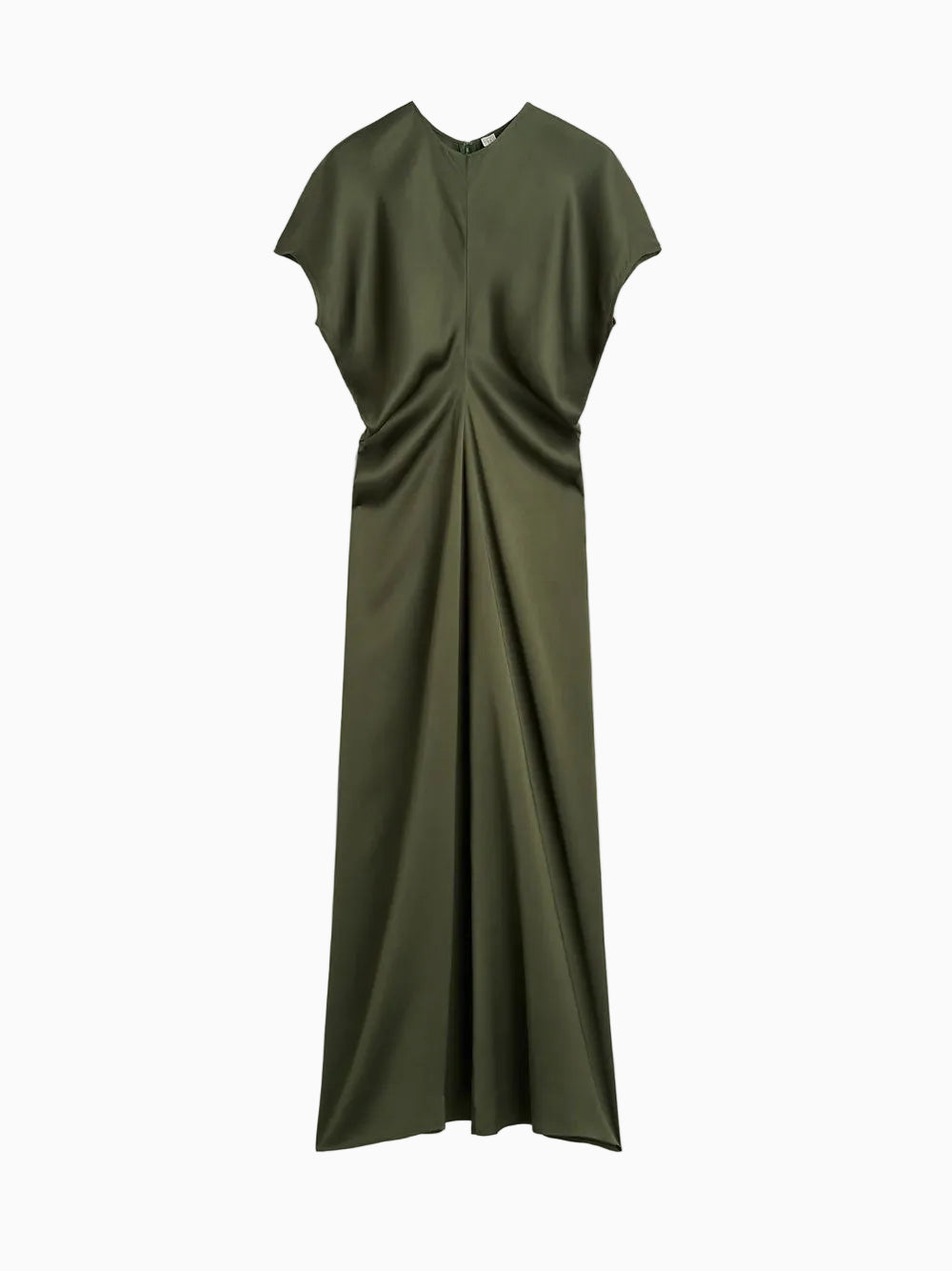 Vestido cintura drapeada
