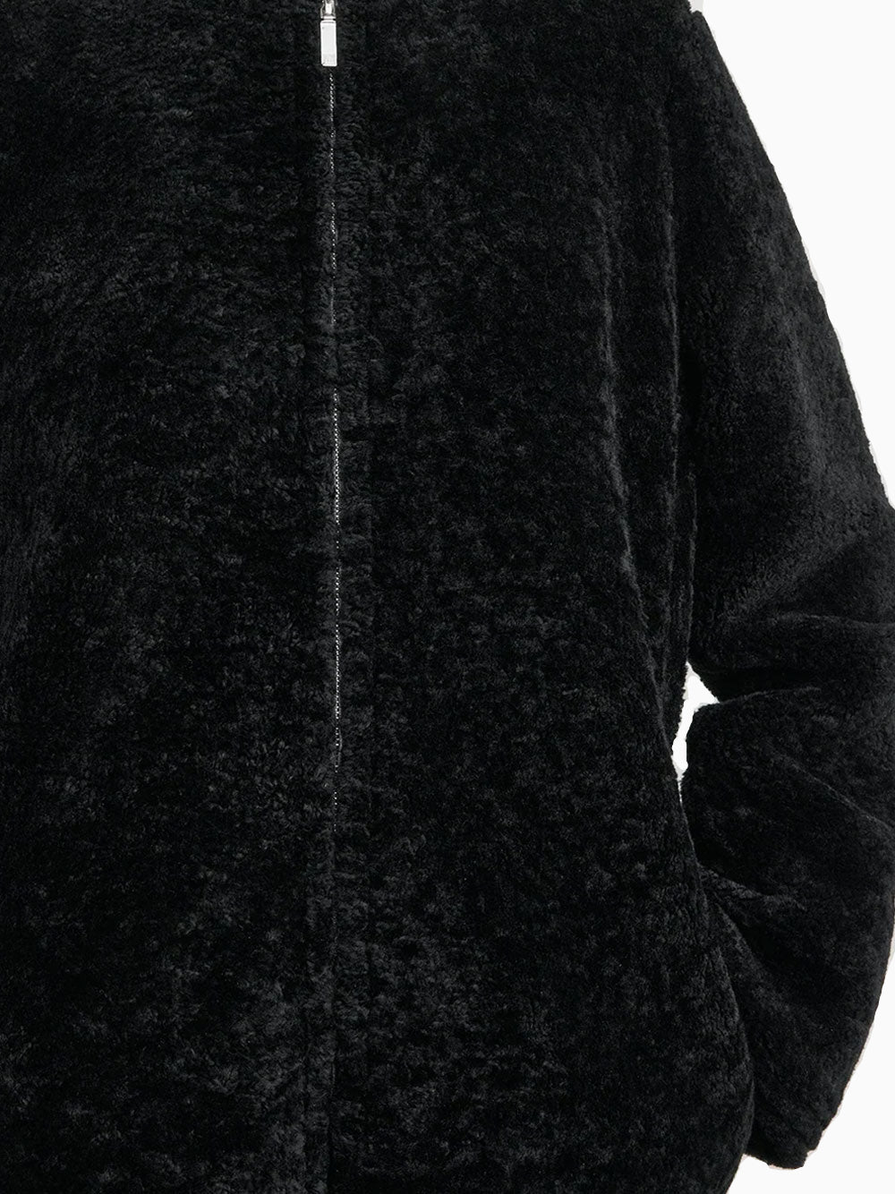 Shearling teddy jacket