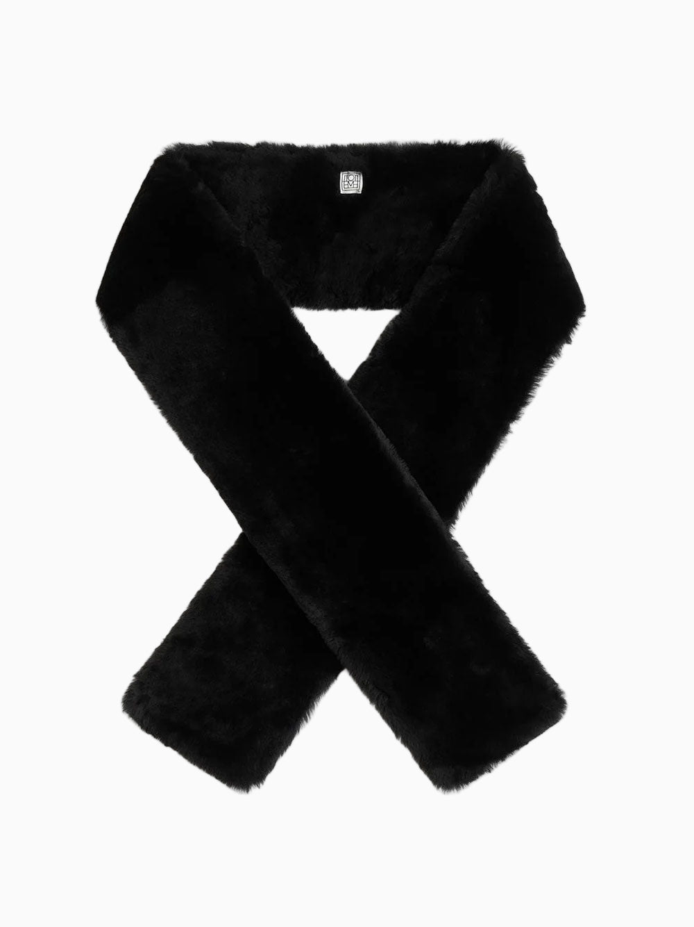 Shearling Tuxedo scarf