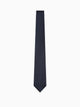 Navy satin tie