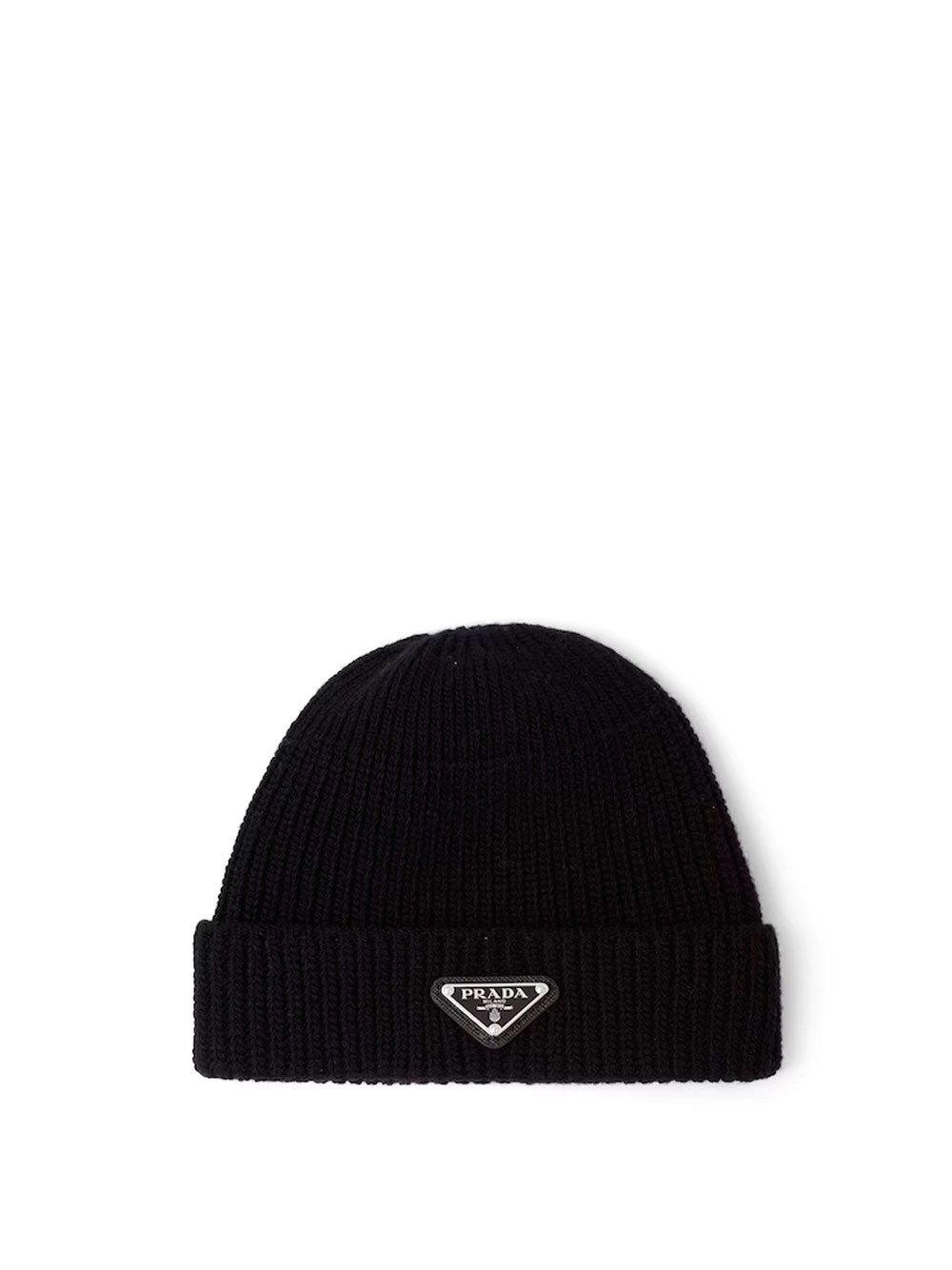 Enameled-logo beanie