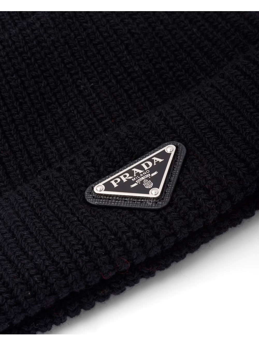 Enameled-logo beanie